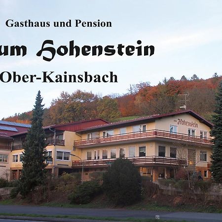 Gasthaus Zum Hohenstein Ober-Kainsbach Exterior photo