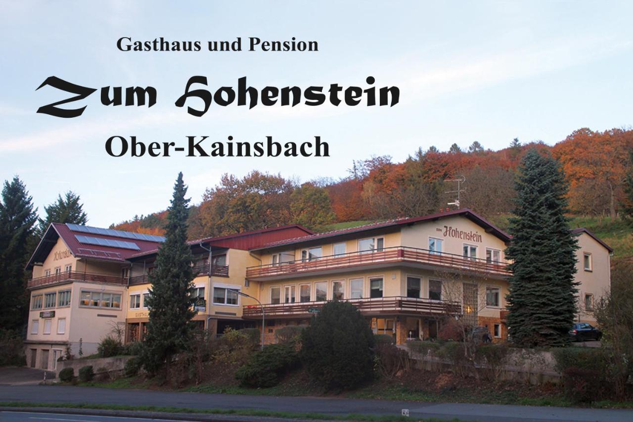 Gasthaus Zum Hohenstein Ober-Kainsbach Exterior photo